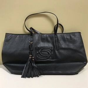 Bebe Large Black Tote
